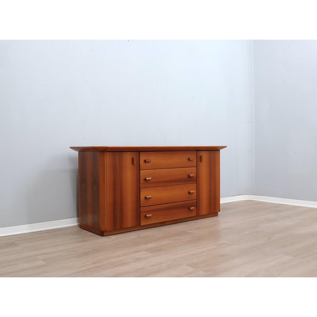 Modernist Brutalist Italian Geometric Sideboard, 1970s For Sale - Image 18 of 18