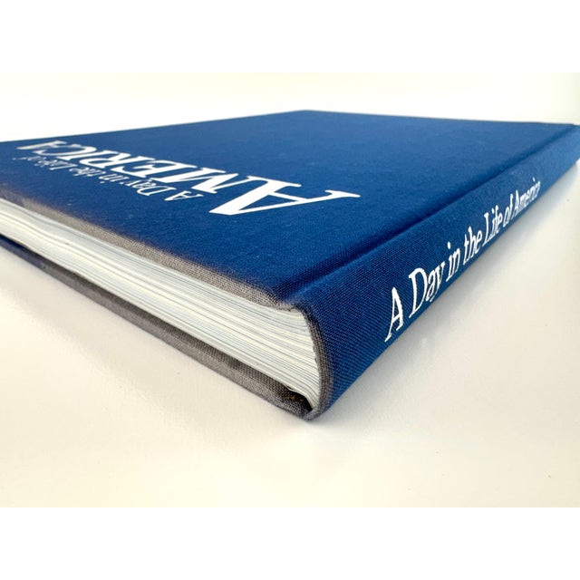Rustic 1986 First Edition "A Day in the Life of America" Hardcover Photography Book by Rick Smolan For Sale - Image 3 of 12
