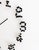 "Mocap" (White-Black) Illusionistic Wall Clock / Wall-Sculpture For Sale - Image 4 of 12