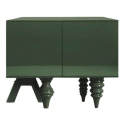 Multileg Sideboard Lacquer in Green by Jaime Hayon for BD Barcelona For Sale
