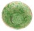 Italian 19th Century Green Splatter Glazed Terracotta Passata Bowl For Sale