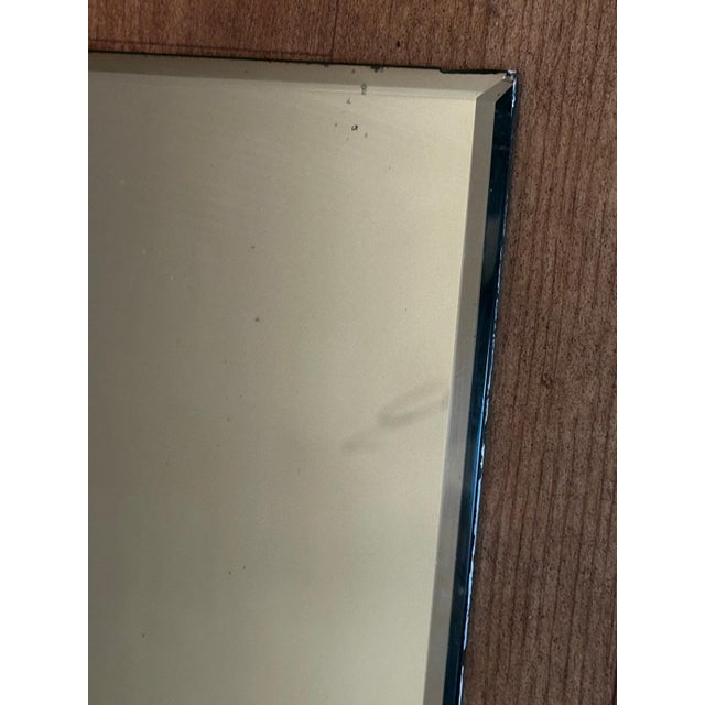 Vintage Rectangular Beveled Mirror, 1970s For Sale - Image 9 of 17