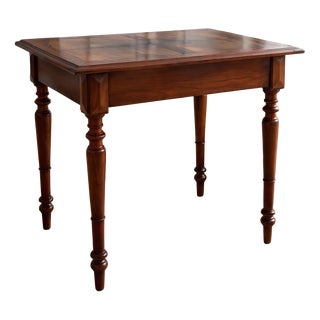 Antique Writing Desk with Inlaid Top, 1910 For Sale