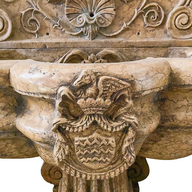 Wall Fountain with Putto, 1980s For Sale - Image 4 of 10