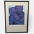 Contemporary Vintage 1989 Georgia O’Keeffe Purple Petunias Newark Art Museum Offset Lithograph Poster For Sale - Image 3 of 7