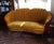 Mid-Century Curved Sofa with Brass Feet in Velvet by Gio Ponti For Sale - Image 12 of 18