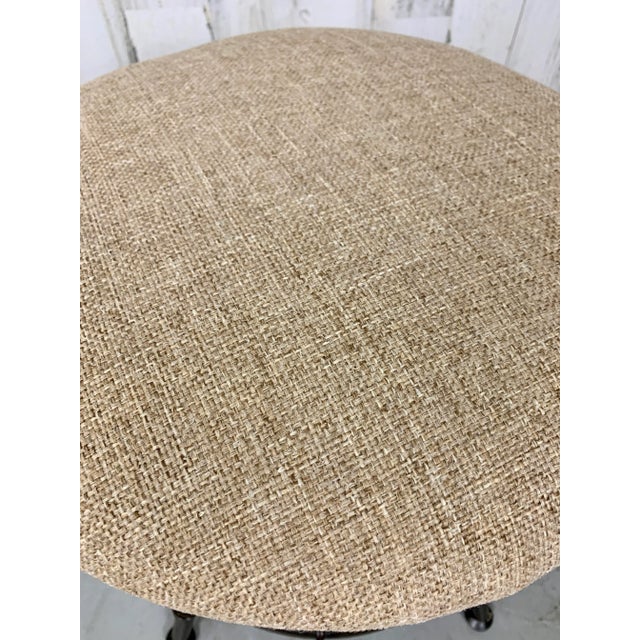 Faux Bamboo Metal Stool For Sale In Dallas - Image 6 of 11