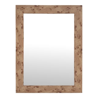Burled Vanity Mirror For Sale