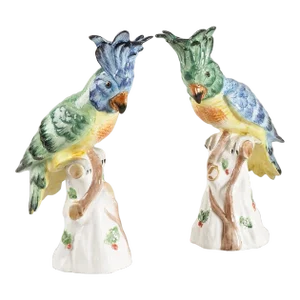 Chelsea House Green Hope Parrots - A Pair