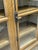 Vintage Distressed Wood and Glass Tall Cabinet For Sale - Image 12 of 14