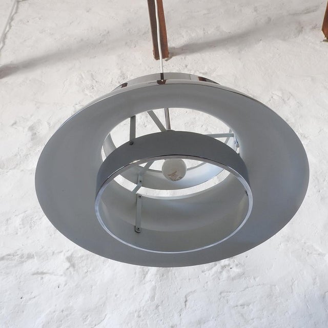 Scandinavian Space Age Pendant Lamp from Morant, 1970s For Sale - Image 12 of 15