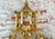 Mid 20th Century Chinese Chippendale Style Oval Giltwood Pagoda Wall Mirror For Sale - Image 5 of 11