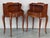 Early 20th Century Pair of French Nightstands Tables with Drawer and Open Shelf For Sale - Image 18 of 18