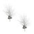 2020s Flocked Long Neddle Pine Spray (Set of 2) For Sale - Image 5 of 5