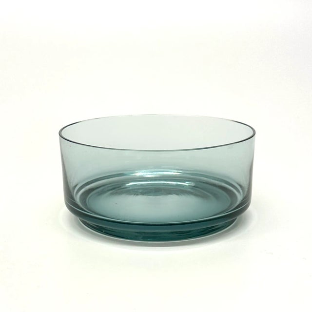 Mixed Grey Tinted Glass Vessels - Group of 5 For Sale - Image 11 of 12