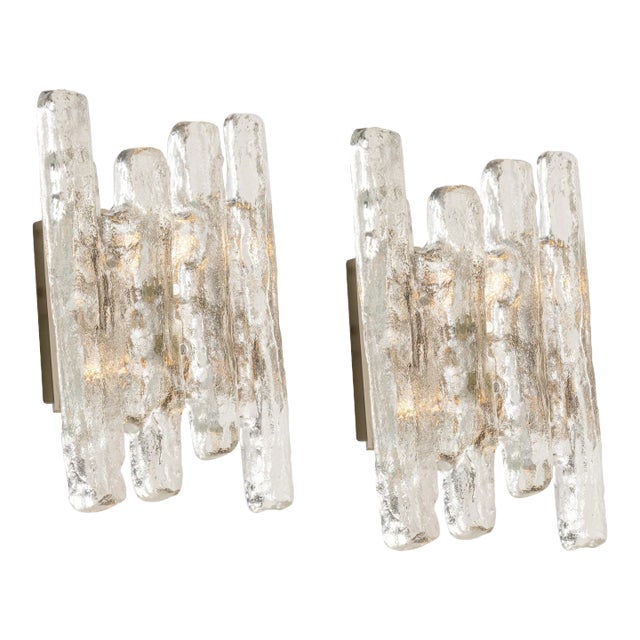 Austrian Sconces Wall Lights from Kalmar, 1960s, Set of 2 For Sale