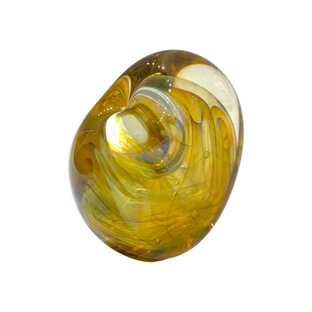 Sylvia Vigiletti (1933-2020) Studio Glass Paperweight, Corning Museum of Glass, Detroit Institute of Art For Sale - Image 11 of 14