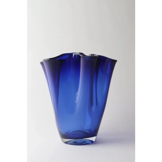 1960s Vase by Holmegaard for Lütken Taschentuch For Sale - Image 5 of 11