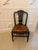 Antique Victorian Hepplewhite Mahogany Shield Back Dining Chairs with Carvers in Tan Leather, 1890, Set of 8 For Sale - Image 11 of 18