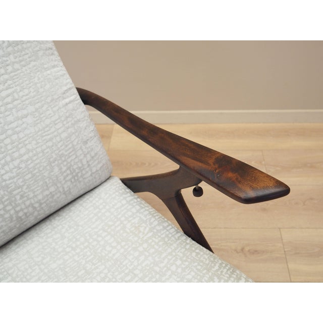 Beech Armchair, Italy, 1970s For Sale - Image 16 of 18