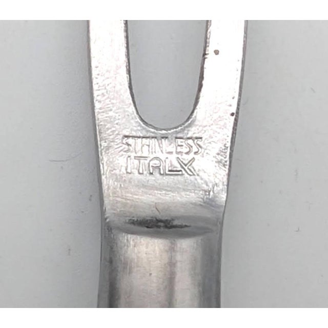 Vintage Kalmar Stainless Steel Corn Holders, Boxed Set of 8 For Sale In Miami - Image 6 of 7
