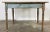Farmhouse Antique Reclaimed Wood Weathered Blue Painted Table For Sale - Image 3 of 13