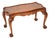 Antique Queen Anne Burr Walnut Coffee Table, 1930s For Sale