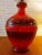 Great degraded red ceramic lamp in several tones. Very decorative and of great quality and size. European Plug (up to...