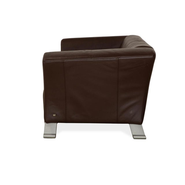 322 Three-Seater Sofa in Leather from Rolf Benz For Sale - Image 11 of 12