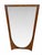 Broyhill Brasilia Mid-Century Modern Broyhill Brasilia Walnut Wall Mirrors - Set of 2 For Sale - Image 4 of 5