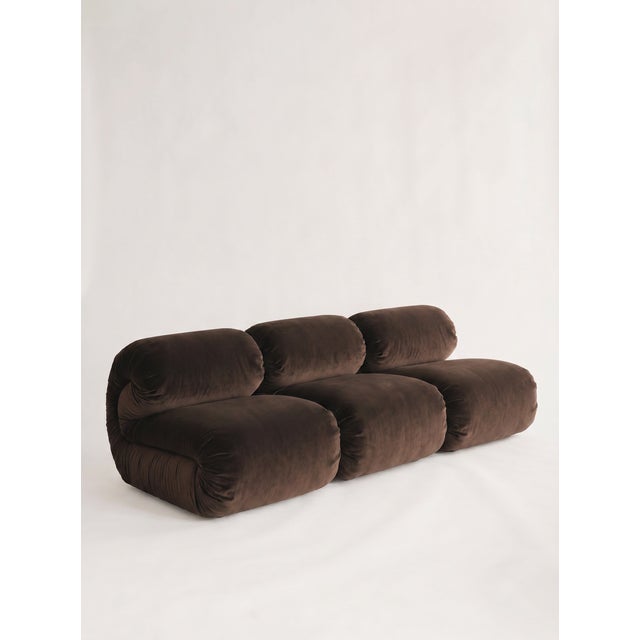 Riccio Sofa by Bernhardt & Vella for No More Private, Set of 3 For Sale - Image 4 of 4