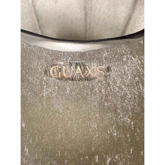 Guaxs Lalibela Vase | German Hand-Crafted Glass, Smoke Grey For Sale - Image 4 of 9