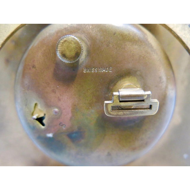 Early 20th Century Art Deco Period Easel Back Desk Clock For Sale - Image 9 of 9