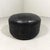 Mid-Century Modern Black Patchwork Leather Pouf from De Sede, 1970s For Sale - Image 3 of 9