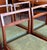 Set of Four Mid Century Modern Teak Frame Dining Chairs, Uk Import c.1960 For Sale In San Francisco - Image 6 of 10
