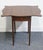 Wood Vintage Antique Solid Mahogany Traditional Hepplewhite Style 26" Drop Leaf Accent End Table For Sale - Image 7 of 15