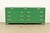 Michael Taylor for Baker Furniture Mid-Century Hollywood Regency Green Lacquered Campaign Dresser, Newly Refinished For Sale - Image 15 of 15