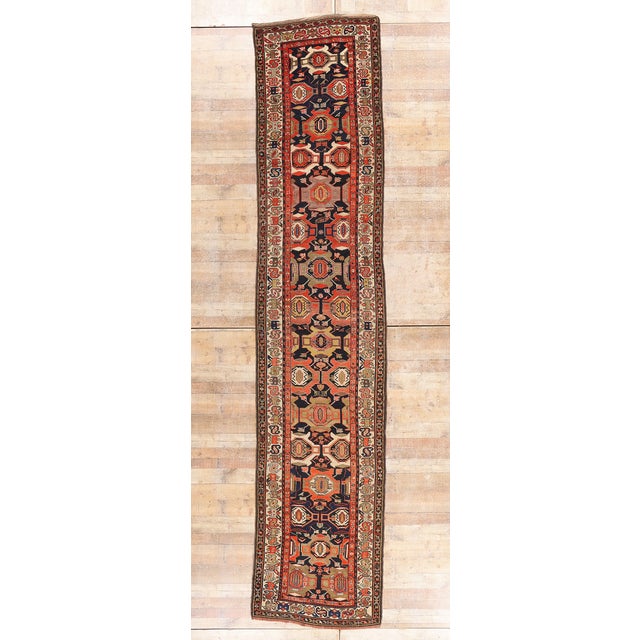 Late 19th Century Persian Malayer Rug, 03'03 X 16'04 For Sale - Image 10 of 10