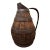 Antique French Wood and Iron Wine Pitcher For Sale