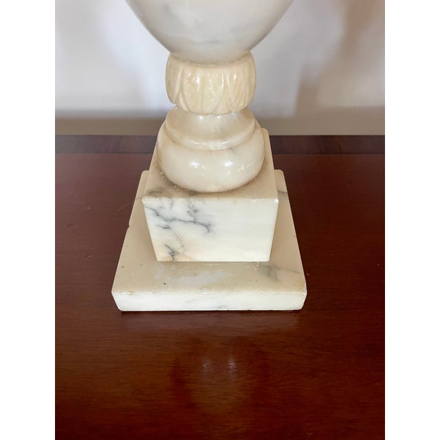 Early 20th Century Marble and Brass Lamp For Sale In Charleston - Image 6 of 6