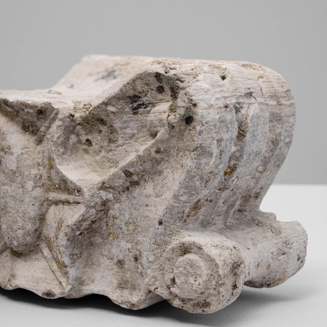 Stone Gray 19th Century French Concrete Decoration For Sale - Image 8 of 18