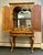 Wood Jeffco Carved Georgian Style Liquor / Bar Cabinet For Sale - Image 7 of 12