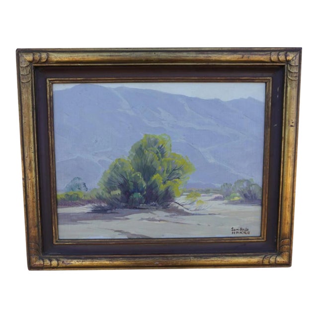 Sam Hyde Harris - Palo Verde Fantasy - Oil on Board For Sale