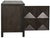 Not Yet Made - Made To Order NOIR Quadrant 2 Door Sideboard, Ebony Walnut For Sale - Image 5 of 9