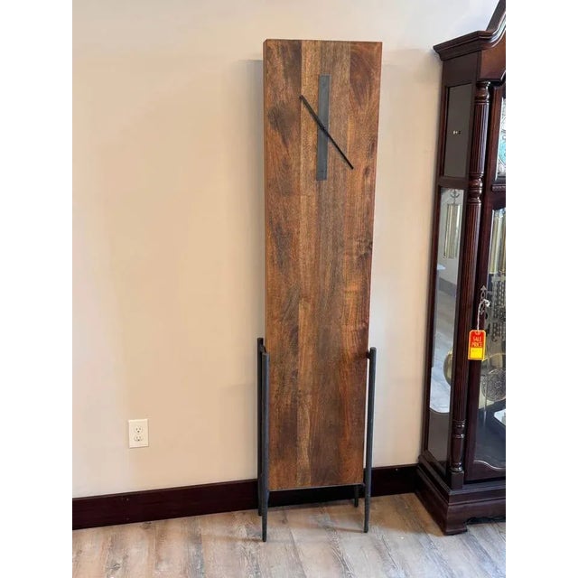 The Bedford Park wooden grandfather clock is an extraordinary statement piece that reflects a sense of time-honored beauty...