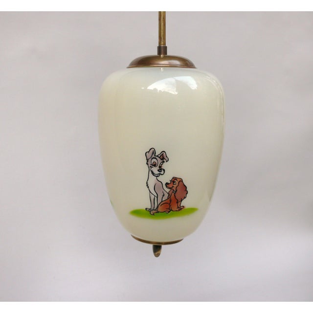 Mid-Century Modern Vintage Pendant Light from Doria Leuchten, 1950s For Sale - Image 3 of 18