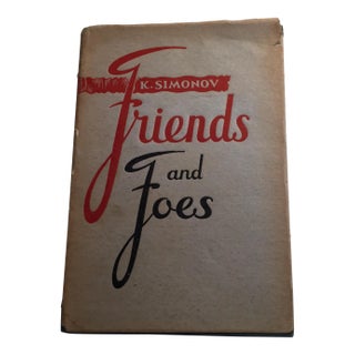 "Friends & Foes" Book For Sale