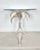 Vintage Metal Palm Tree Side Table For Sale - Image 4 of 11