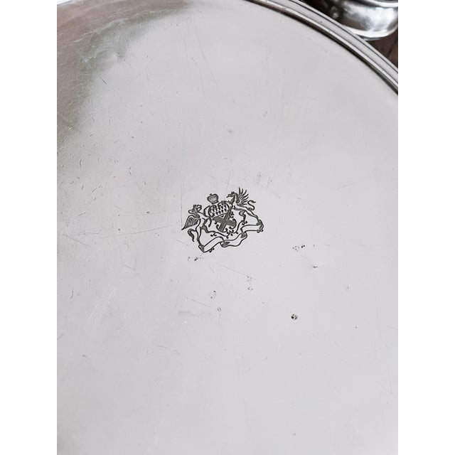 1922 Silver Dessert Stand From Shelburne Hotel in Atlantic City For Sale In New York - Image 6 of 7