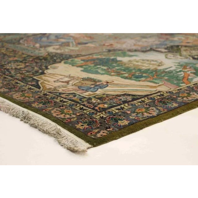Middle Estern Tabriz Rug For Sale - Image 3 of 7